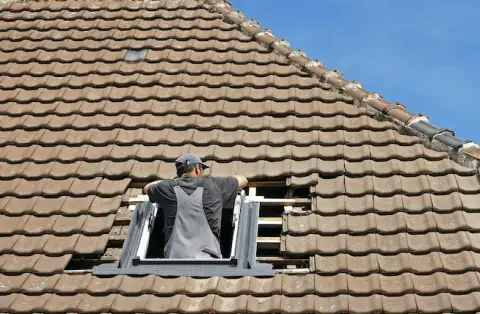 Pose de velux - Charrin